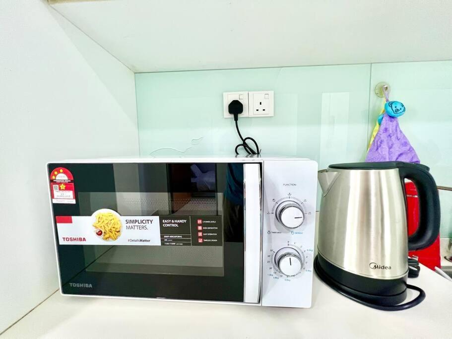 T3 1-10 Pax Trefoil 2Room Setia Alam Cozy Home Wifi Tv Luaran gambar