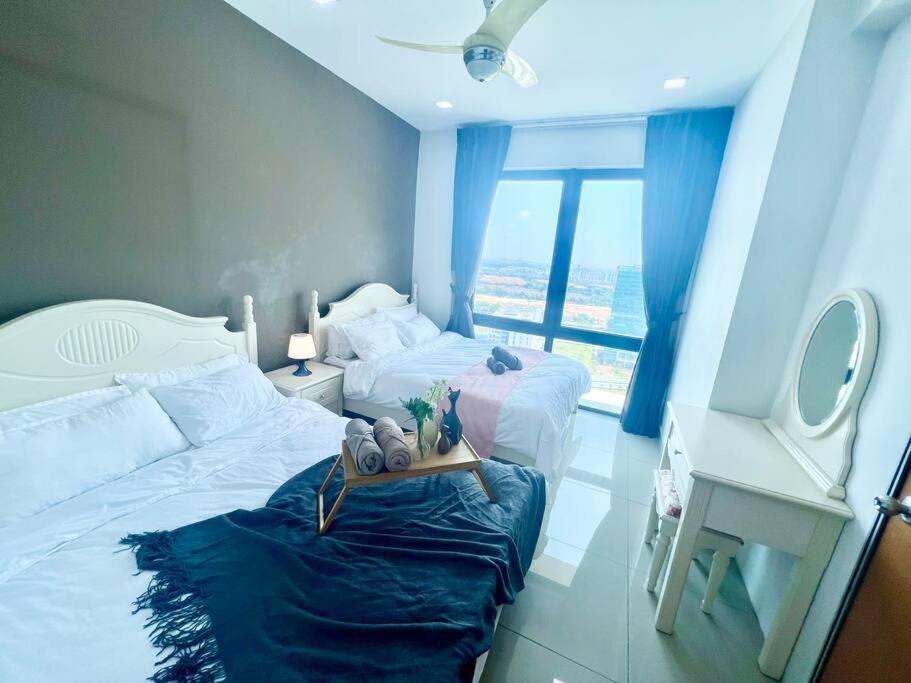 T3 1-10 Pax Trefoil 2Room Setia Alam Cozy Home Wifi Tv Luaran gambar
